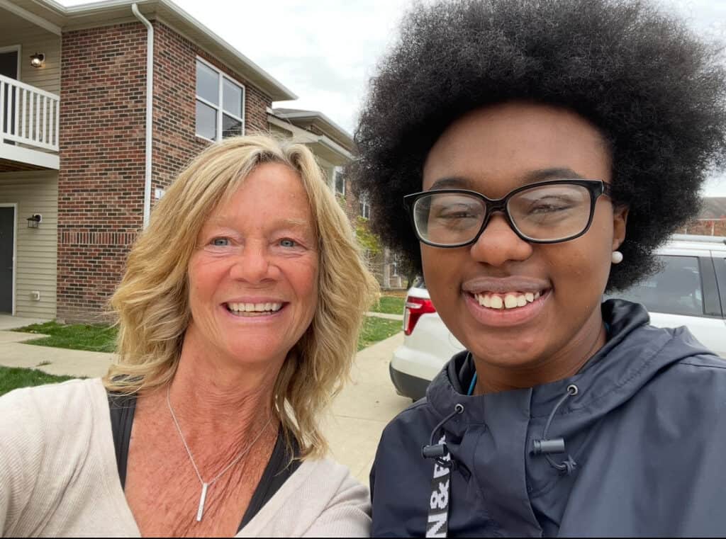 Betsy and Takayla