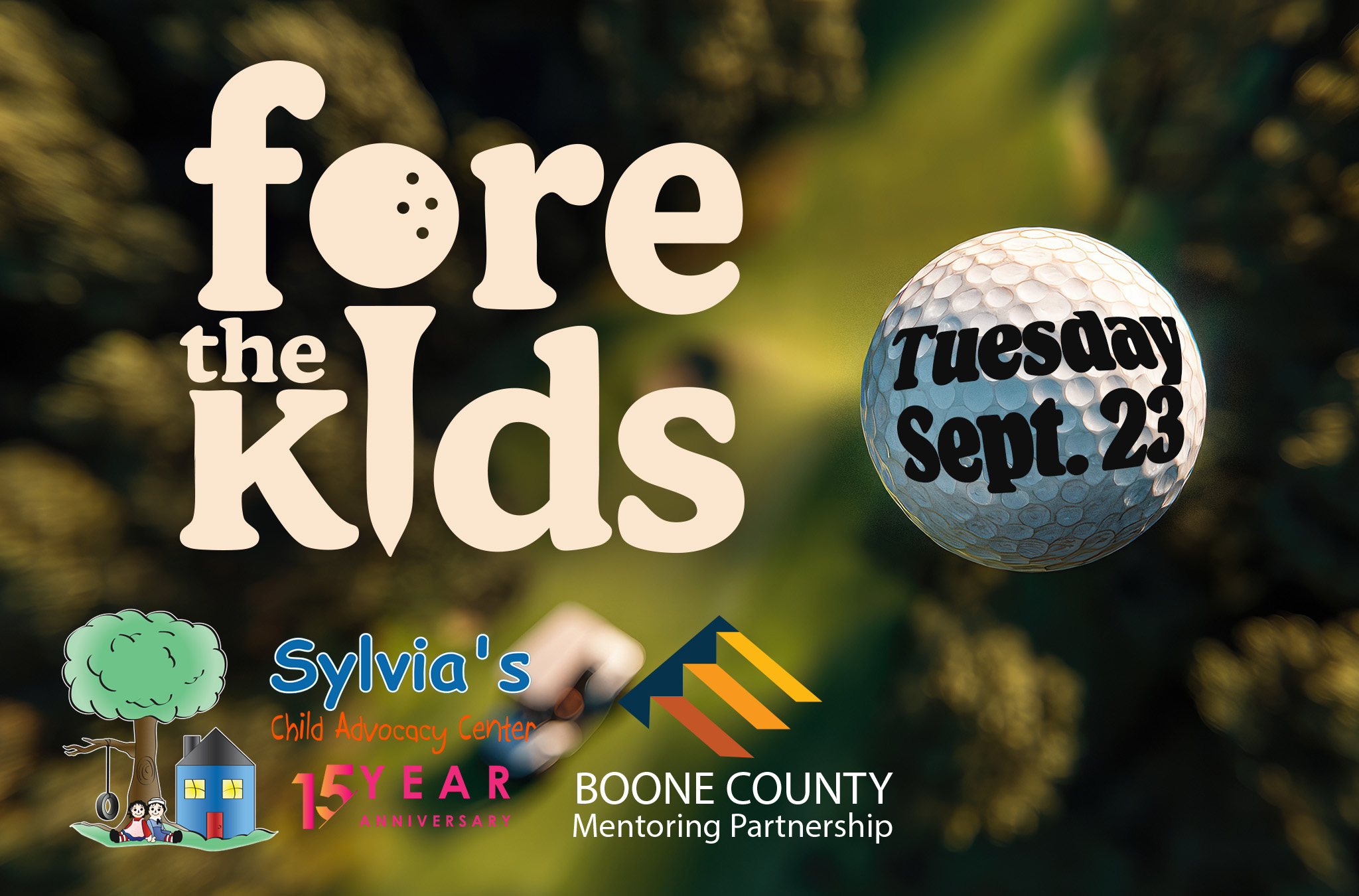 Fore the Kids event cover