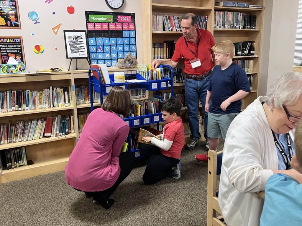 Volunteers with ReadUp